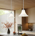 Pendant Z-Lite 1958P12-BN Brushed Nickel Fleur 1 Light Pendant Z-Lite