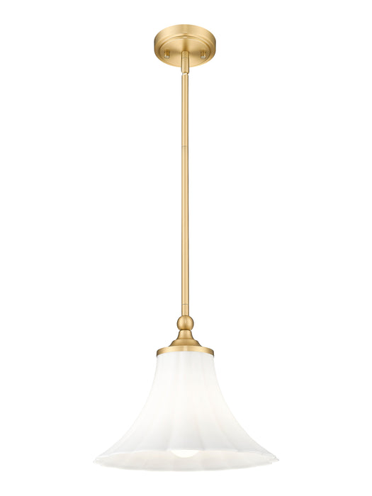 Pendant Z-Lite 1958P12-MGLD Modern Gold Fleur 1 Light Pendant Z-Lite