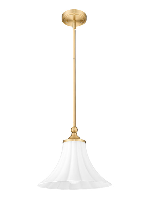 Pendant Z-Lite 1958P12-MGLD Modern Gold Fleur 1 Light Pendant Z-Lite