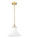 Pendant Z-Lite 1958P12-MGLD Modern Gold Fleur 1 Light Pendant Z-Lite