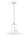 Pendant Z-Lite 1958P16-BN Brushed Nickel Fleur 1 Light Pendant Z-Lite