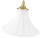 Pendant Z-Lite 1958P16-MGLD Modern Gold Fleur 1 Light Pendant Z-Lite