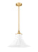 Pendant Z-Lite 1958P16-MGLD Modern Gold Fleur 1 Light Pendant Z-Lite