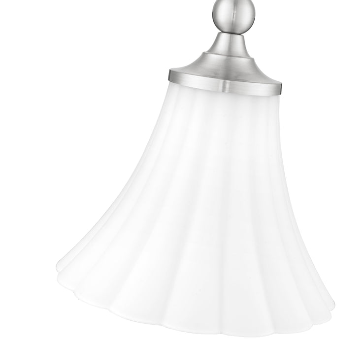 Pendant Z-Lite 1958P8-BN Brushed Nickel Fleur 1 Light Pendant Z-Lite