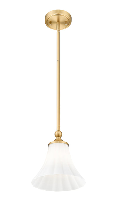 Pendant Z-Lite 1958P8-MGLD Modern Gold Fleur 1 Light Pendant Z-Lite