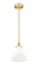 Pendant Z-Lite 1958P8-MGLD Modern Gold Fleur 1 Light Pendant Z-Lite