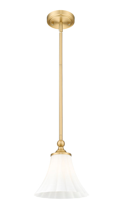 Pendant Z-Lite 1958P8-MGLD Modern Gold Fleur 1 Light Pendant Z-Lite