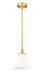 Pendant Z-Lite 1958P8-MGLD Modern Gold Fleur 1 Light Pendant Z-Lite