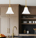 Pendant Z-Lite 1958P8-MGLD Modern Gold Fleur 1 Light Pendant Z-Lite