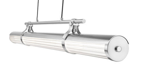Linear Chandelier Z-Lite 1959-44L-BN-LED Brushed Nickel Benoit 1 Light Linear Chandelier Z-Lite