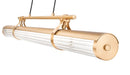 Linear Chandelier Z-Lite 1959-44L-MGLD-LED Modern Gold Benoit 1 Light Linear Chandelier Z-Lite