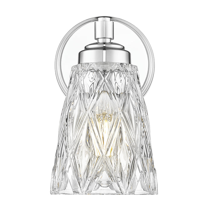 Wall Sconce Z-Lite 1960-1S-CH Chrome Andree 1 Light Wall Sconce Z-Lite