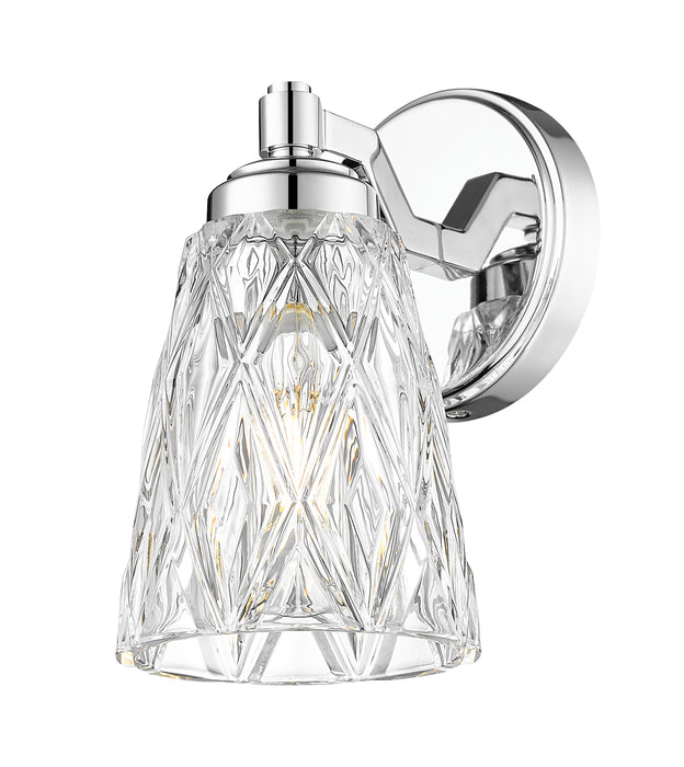 Wall Sconce Z-Lite 1960-1S-CH Chrome Andree 1 Light Wall Sconce Z-Lite