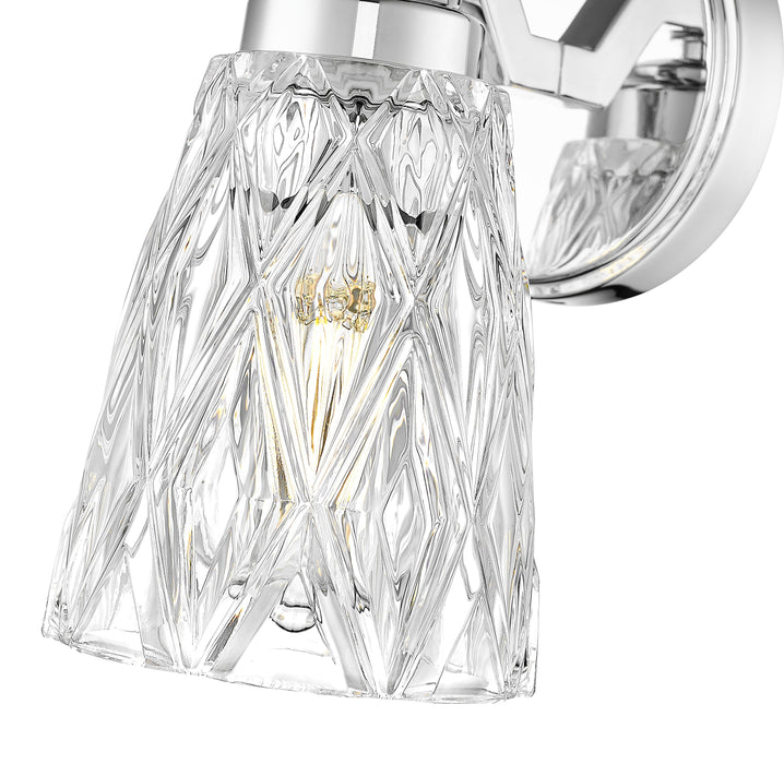 Wall Sconce Z-Lite 1960-1S-CH Chrome Andree 1 Light Wall Sconce Z-Lite
