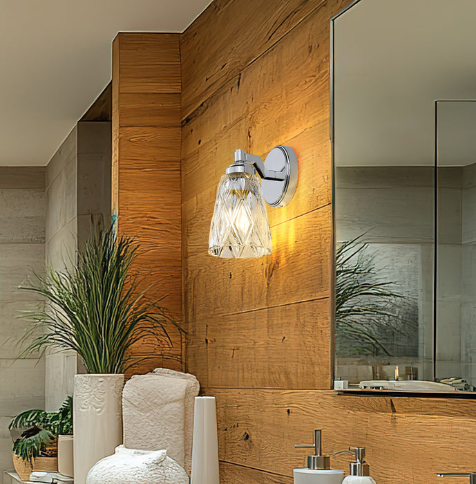 Wall Sconce Z-Lite 1960-1S-CH Chrome Andree 1 Light Wall Sconce Z-Lite