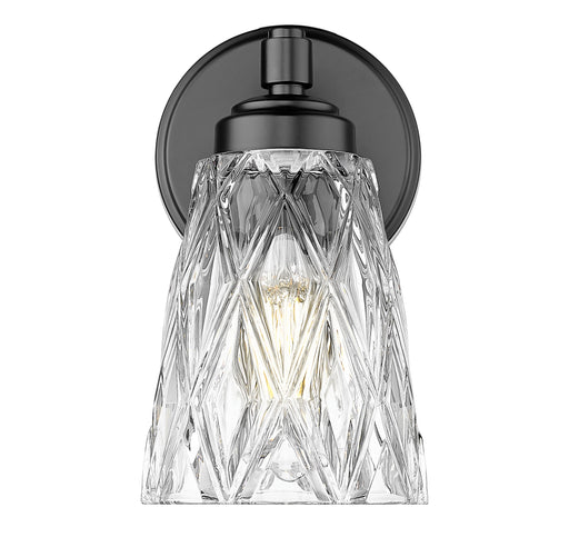 Wall Sconce Z-Lite 1960-1S-MB Matte Black Andree 1 Light Wall Sconce Z-Lite