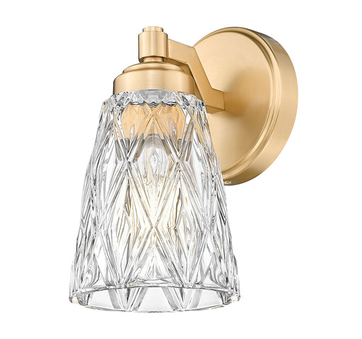 Wall Sconce Z-Lite 1960-1S-MGLD Modern Gold Andree 1 Light Wall Sconce Z-Lite