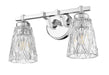Vanity Z-Lite 1960-2V-CH Chrome Andree 2 Light Vanity Z-Lite