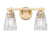 Vanity Z-Lite 1960-2V-MGLD Modern Gold Andree 2 Light Vanity Z-Lite