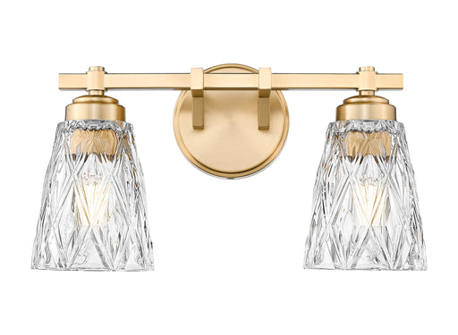 Vanity Z-Lite 1960-2V-MGLD Modern Gold Andree 2 Light Vanity Z-Lite