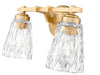 Vanity Z-Lite 1960-2V-MGLD Modern Gold Andree 2 Light Vanity Z-Lite