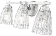 Vanity Z-Lite 1960-3V-BN Brushed Nickel Andree 3 Light Vanity Z-Lite