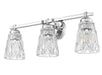 Vanity Z-Lite 1960-3V-CH Chrome Andree 3 Light Vanity Z-Lite