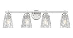 Vanity Z-Lite 1960-4V-BN Brushed Nickel Andree 4 Light Vanity Z-Lite