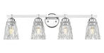 Vanity Z-Lite 1960-4V-CH Chrome Andree 4 Light Vanity Z-Lite