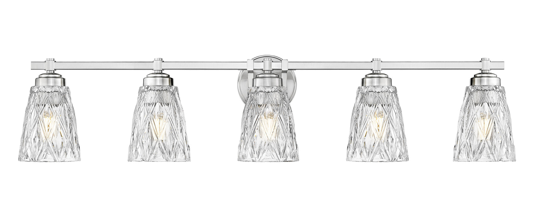 Vanity Z-Lite 1960-5V-BN Brushed Nickel Andree 5 Light Vanity Z-Lite