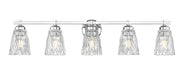 Vanity Z-Lite 1960-5V-CH Chrome Andree 5 Light Vanity Z-Lite