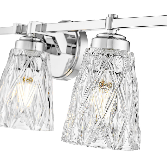 Vanity Z-Lite 1960-5V-CH Chrome Andree 5 Light Vanity Z-Lite