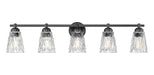 Vanity Z-Lite 1960-5V-MB Matte Black Andree 5 Light Vanity Z-Lite