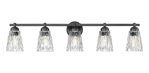 Vanity Z-Lite 1960-5V-MB Matte Black Andree 5 Light Vanity Z-Lite