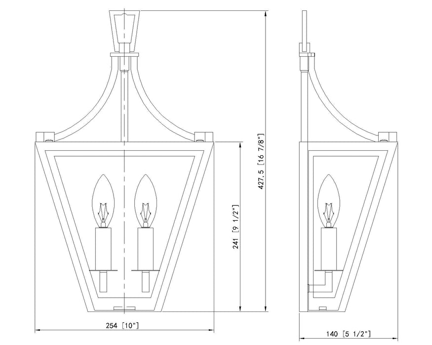 Wall Sconce Z-Lite 1961-2S-IO Iron Ore Montalcino 2 Light Wall Sconce Z-Lite