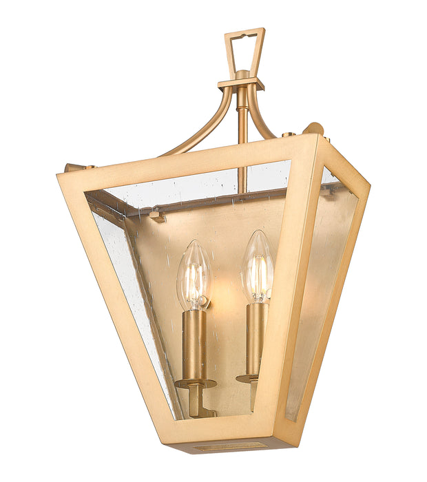 Wall Sconce Z-Lite 1961-2S-RB Rubbed Brass Montalcino 2 Light Wall Sconce Z-Lite