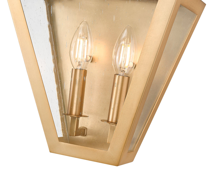 Wall Sconce Z-Lite 1961-2S-RB Rubbed Brass Montalcino 2 Light Wall Sconce Z-Lite