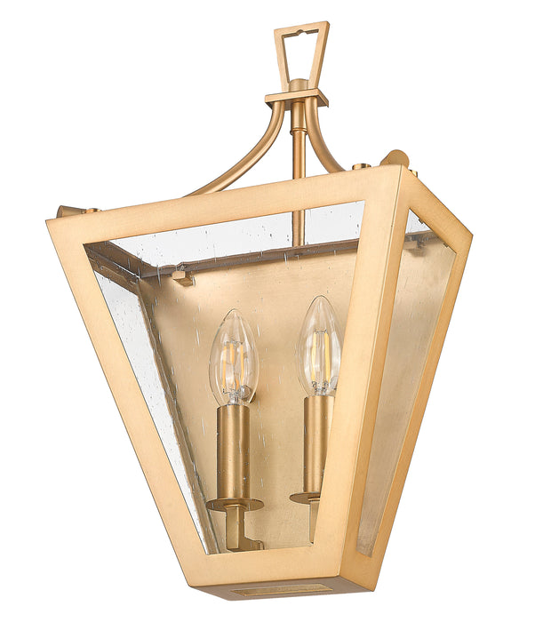 Wall Sconce Z-Lite 1961-2S-RB Rubbed Brass Montalcino 2 Light Wall Sconce Z-Lite