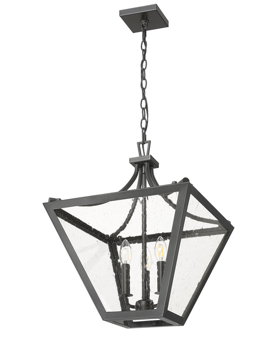 Chandelier Z-Lite 1961-3C-IO Iron Ore Montalcino 3 Light Chandelier Z-Lite