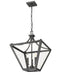 Chandelier Z-Lite 1961-3C-IO Iron Ore Montalcino 3 Light Chandelier Z-Lite