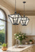 Chandelier Z-Lite 1961-3C-IO Iron Ore Montalcino 3 Light Chandelier Z-Lite