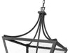 Chandelier Z-Lite 1961-4C-IO Iron Ore Montalcino 4 Light Chandelier Z-Lite