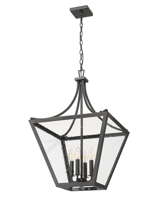 Chandelier Z-Lite 1961-4C-IO Iron Ore Montalcino 4 Light Chandelier Z-Lite