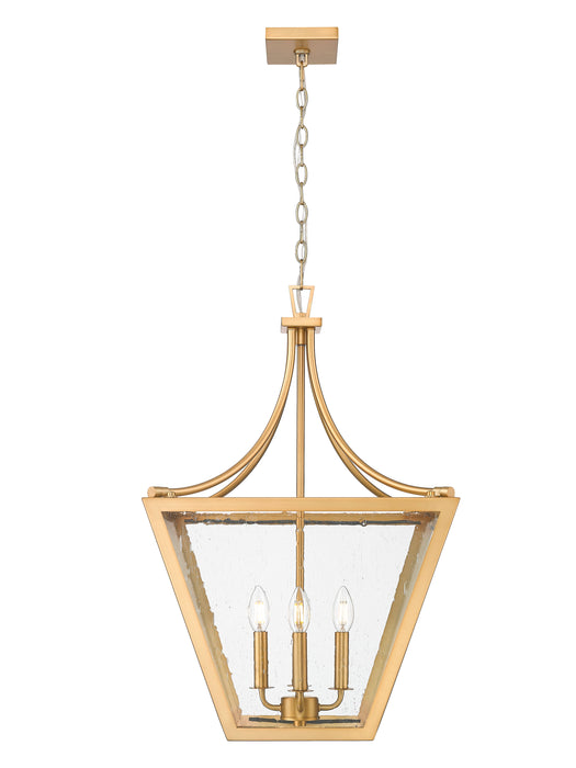 Chandelier Z-Lite 1961-4C-RB Rubbed Brass Montalcino 4 Light Chandelier Z-Lite
