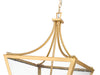 Chandelier Z-Lite 1961-4C-RB Rubbed Brass Montalcino 4 Light Chandelier Z-Lite