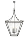 Chandelier Z-Lite 1961-8IO Iron Ore Montalcino 8 Light Chandelier Z-Lite