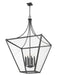 Chandelier Z-Lite 1961-8IO Iron Ore Montalcino 8 Light Chandelier Z-Lite