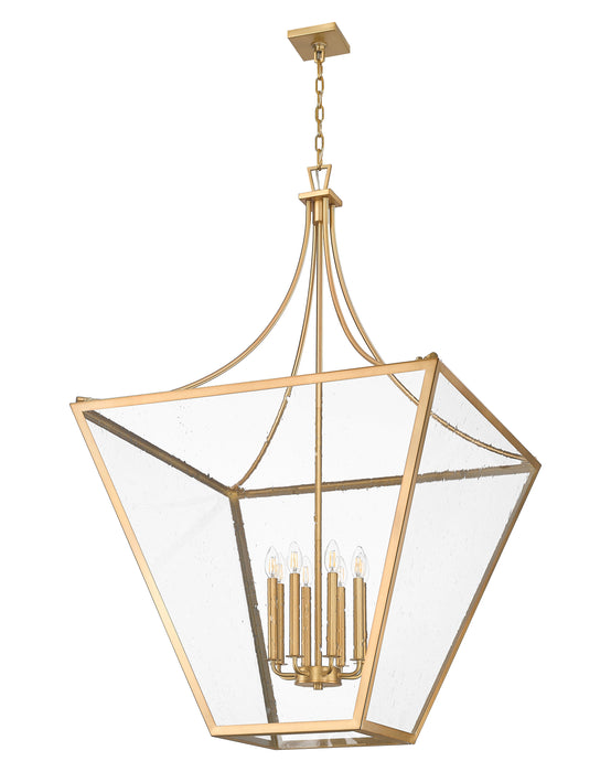 Chandelier Z-Lite 1961-8RB Rubbed Brass Montalcino 8 Light Chandelier Z-Lite