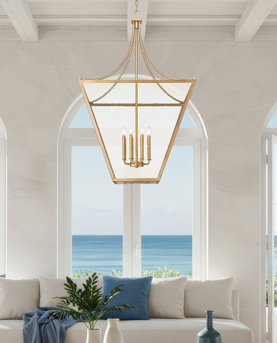 Chandelier Z-Lite 1961-8RB Rubbed Brass Montalcino 8 Light Chandelier Z-Lite