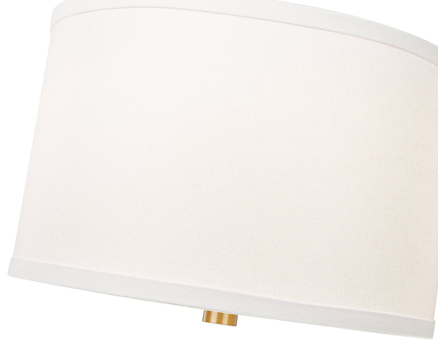 Pendant Z-Lite 1962P12-MGLD-LED Modern Gold Linden 1 Light Pendant Z-Lite